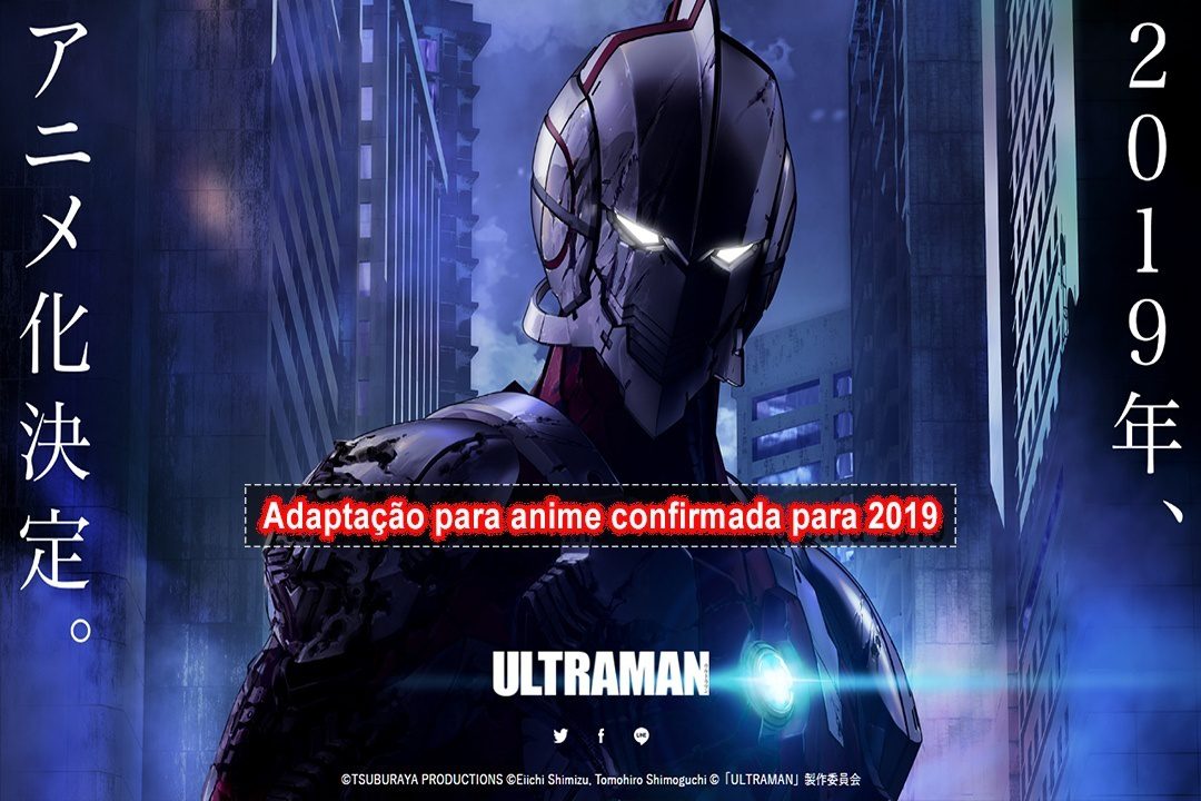 Mang\u00e1 de Ultraman ganhar\u00e1 adapta\u00e7\u00e3o para anime em 2019 Mang\u00e1 de Ultraman ganhar\u00e1 adapta\u00e7\u00e3o para anime em 2019