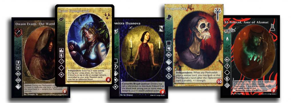 O card game Vampire: The Eternal Struggle volta a ser produzido O card game Vampire: The Eternal Struggle volta a ser produzido