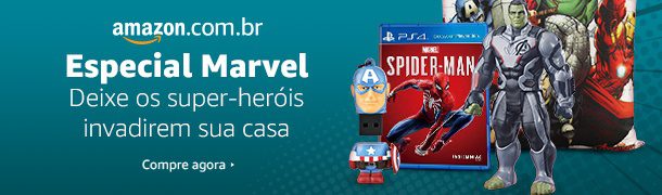Promoção Marvel na Amazon