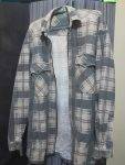 90s' GRUNGE FLANNEL SHIRT