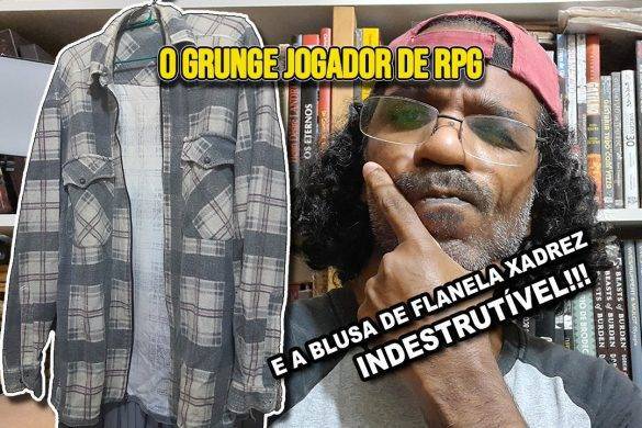 Reportagem dos anos 90's sobre RPG & Blusa Grunge lendária