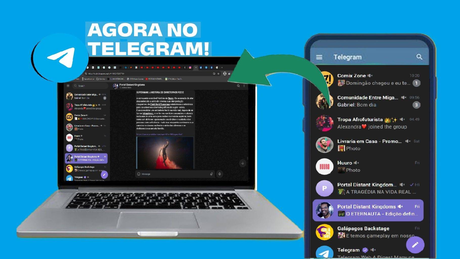 ESTOU NO TELEGRAM